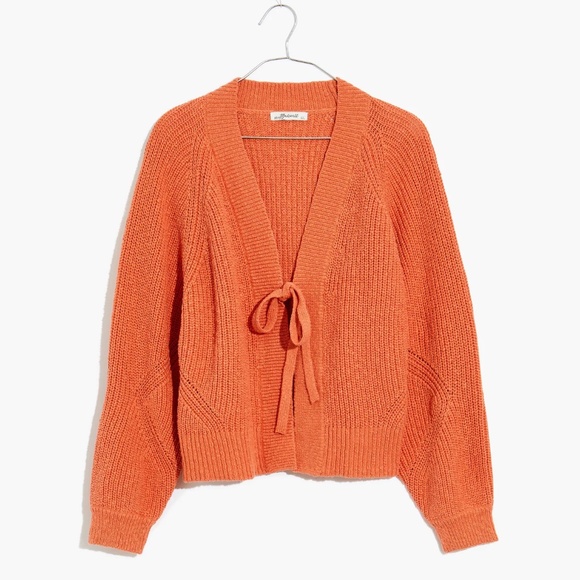 Madewell | Eastdale Tie-Front Cardigan Sweater - Picture 7 of 8